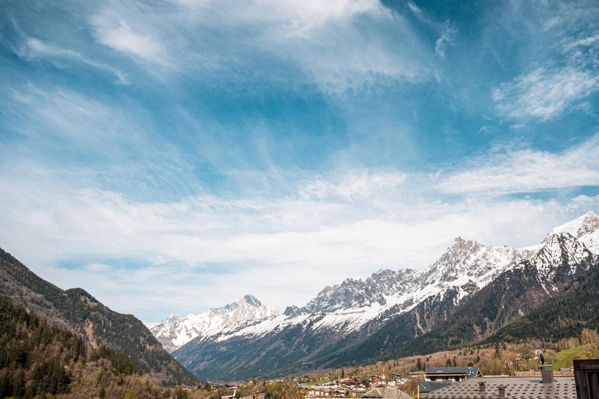 Appartement Bellevue Au Pied Des Pistes Les Houches Exterior foto